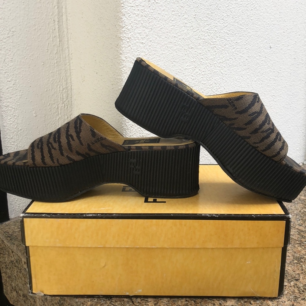Fendi vintage clogs.